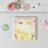 Bloco de notas de filhote de cachorro original bonito não-pegajoso tearable bloco de notas estudante de alto valor mão conta livro material
