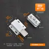 Bisagras para puertas de gabinete de vidrio, bisagras sin taladro, accesorios para vidrio sin marco, clips de fijación para puertas de mascotas sin taladro, clips de doble cara