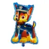 Novo Patrulha Canina Wangwang Alien Mão Varinha Balão de Filme de Alumínio Brinquedo de Aniversário Infantil Decoração de Festa