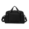 Bolsa de viaje con funda para trolley, compartimentos separados para ropa húmeda y seca, compartimento independiente para zapatos, bolsa de equipaje de gran capacidad, bolso de mano ligero para viajes cortos