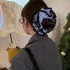 Elástico de Cabelo Elegante de Alta Qualidade para Rabo de Cavalo, Acessório de Cabelo para Coque, Scrunchie de Chiffon Multicamadas Leve da Moda Coreana Atacado