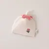 Gorro Bebé Jingqi Estilo Primavera y Otoño 0 a 3 Meses Protector para Fontanela Otoño e Invierno Recién Nacido Sin Costuras Algodón Puro Gorro Fetal