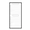Pizarra magnética mensual transfronteriza, pegatina para nevera, bloc de notas de calendario borrable, impermeable, disponible en varios tamaños y personalizable