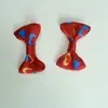Decoración de Prenda de una Pieza Hecha a Máquina con Patrón de Corazón Doble Hueco, Moño de Hilo, 3.8 cm de Ancho, 2.5 cm de Alto, Moño