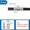 Conector de unión de tubería redonda de acero inoxidable de 20/25/32 mm, clip de fijación móvil de 6 puntos para tubería de hierro, tubería galvanizada, tubería de acero