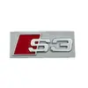 Adequado para Etiquetas Personalizadas Audi, Logos Metálicos de Carro, Etiquetas Traseiras Modificadas S3 S4 S5 S6 S8