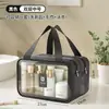 Neceser con separación de seco y húmedo, bolsa de maquillaje portátil para viajes y viajes de negocios, bolsa de almacenamiento impermeable de gran capacidad para natación y fitness