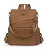 Mochila Feminina Estilo 2026 para o Dia a Dia, Fashion e Versátil, Mochila de Viagem Antifurto para Mulheres, Mochila Casual Simples com Franja