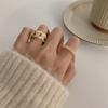 Moda europea y americana paquete de 10 anillos de placa de resina y acetato de color mixto juego de anillos de junta de placa de acetato venta al por mayor