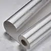 Adesivo de folha de proteção de parede para armário doméstico, filme de folha de alumínio anti-incrustante para fogão, autoadesivo, à prova de umidade, papel de parede decorativo fácil de limpar