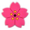 Creativo Nuevo Dibujo Animado Zapatos de Flor de Cerezo Zapatos de Flores Hebilla Zapatos con Agujeros Accesorios DIY Personalizado Transfronterizo Accesorios para Zapatos de Flores