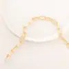 Cadena de metal hecha a mano estilo coreano al por mayor material de accesorios de joyería semiacabados para collar pulsera pendientes cadena DIY