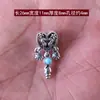 Estilo Étnico Aleación Atrapasueños Borla Cuentas de Agujero Grande Hecho a Mano Material para Manualidades con Cuentas Pulsera Collar Accesorios de Joyería