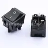 Kcd4 16A Máquina de Solda Elétrica de Alta Potência Interruptor Tipo Barco 4 Pinos 2 Velocidades Preto Dupla Posição Certificado Cb Interruptor Basculante
