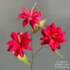 Casamento Estilo Chinês Estilo Vermelho Decoração de Guia de Estrada Arranjo de Flores Artificiais Flor de Teto Cerimônia de Noivado Arranjo de Banquete Arte com Flores Artificiais de Casamento