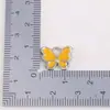 Accesorios para el Cabello, Aretes, Collares, Colgantes de Mariposa de Esmalte de Aleación Colorida, Accesorios para Joyería Hechos a Mano DIY, Directo del Fabricante