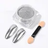 Pó Mágico Espelhado para Nail Art Pó Dourado Titânio de Alto Brilho Ondulação Dourada Luxuosa Pó Espelhado Ultra Brilhante Caixa de Acessórios para Nail Art Conjunto Embalado