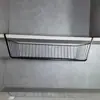 Armario de fábrica, estantería de almacenamiento en capas, cesta de almacenamiento debajo de la mesa del dormitorio, artefacto de almacenamiento, armario colgante de cocina, cesta colgante para armario