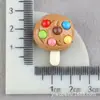 Accesorios de Resina DIY Pasador Pegamento Cremoso Divertido m Bean Funda para Teléfono Móvil Accesorios de Caramelo Pasador de Expresión Material para Accesorios de Cabello