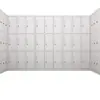 Armário de Aço, Armário de Funcionário, Armário de Metal, Armário de Dormitório com Fechadura, Armário de Vestiário com Seis Portas, Armário de Armazenamento, Armário, Armário de Sapatos para Banheiro