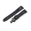 Correa de Goma 22mm Correa de Liberación Rápida Ajuste Shuttle Tiantie Chengmei Dudu Comcas Reloj Seiko de Fluororubber