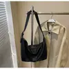 Bolso Grande de Moda para Mujer 2025 Nuevo Color Sólido Simple Versátil Bolso de Hombro para Viajes Cotidianos Bolso Cruzado de Textura de Alta Calidad