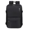 Mochila de negocios multifuncional, unisex, con un diseño de alta gama, gran capacidad, moderna, ligera y adecuada para viajar.; mochila para laptop de color sólido