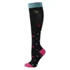 Calcetines de compresión deportivos unisex para pantorrillas, más de 200 estilos de calcetines de compresión largos para saltar la cuerda y correr, directo de fábrica