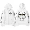 Academia Basgiath Moletom com Zíper Tendência Dragão da Quarta Asa Cardigan Hip-Hop Moletom Unissex Harajuku