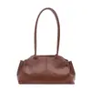 Estilo Coreano Retro Cuero Encerado al Aceite 2026 Nuevo Informal Moda Bolso Tote de Hombro/Axila de Gran Capacidad para Mujer