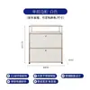 Cômoda aço inoxidável vintage sala de estar combinação rack de TV módulo aparador de armazenamento Uins minimalista simples moderno SM
