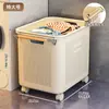 Gabinete de baño, cesta de almacenamiento para el hogar para el baño, cesta de lavandería con ruedas, cesta de almacenamiento para ropa sucia y una cesta de lavandería hueca