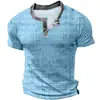 Camisa Polo Masculina Respirável de Verão para Uso Externo Casual Esportiva Manga Curta com Design em V Top de Moda Diária para Uso Externo