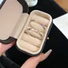 Anillo Abierto de Circonita de Color Mangxing Diseño Nicho de Corea del Sur Anillo de Dedo Simple Moda Versátil Joyería de Gama Alta