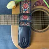 Correa de Guitarra Bordada Engrosada, Correa de Guitarra Bordada de Gama Alta, Correa para Ukelele, Correa de Hombro para Guitarra Acústica, Correa para Guitarra Eléctrica