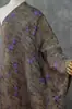Tela Jacquard de Rosas Estilo Retro para Bolsas Hechas a Mano, Elegante Chaleco Cheongsam, Traje de Escenario y Tela para Cojines Teñida en Hilo