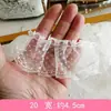 Encaje Ancho de 12 cm Chifón Engrosado Doble Capa Plisado Puño Fruncido Vestido de Muñeca Dobladillo de Falda Larga Adornos