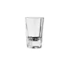 Atacado de fábrica copo de vidro para destilados fundo grosso listrado copo para licor pequeno copo de vinho reto pequeno copo swallow 20ml