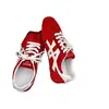 Tênis de Treino Alemão Vermelho Retrô para Mulheres, Novo Estilo Primavera 2026, Tênis com Solado Grosso que Aumenta a Altura, Sapatos Esportivos Casuais Versáteis Respiráveis