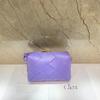 Bolsa de Couro da Moda Transfronteiriça Nova e Cuidadosamente Selecionada, Bolsa Pequena Quadrada Transversal de Ombro Único, Bolsa de Mão com Nó