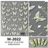 Nuevas Calcomanías para Uñas de Mariposa, Accesorios Decorativos Suaves y Portátiles, Calcomanías 3D en Relieve, Calcomanías para Uñas de Concha, Tridimensional