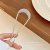 Horquilla de Perlas en Forma de U de Gama Alta para Mujer, Nueva Herramienta de Peinado Estilo Chino, Horquilla para la Parte Trasera de la Cabeza, Nuevo Accesorio para el Cabello 2025