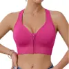 Artículo popular de exportación: sujetador sin costuras con cremallera frontal y un hermoso diseño en la espalda, alta elasticidad, transpirable y adecuado para deportes; un sujetador moldeador y de soporte que también se puede usar como prenda exterior para mujer