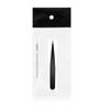 Pinza para cejas de acero inoxidable 430 abierta densa 96 pinza para cejas punta plana oblicua alicates para cejas en forma de cuchillo oblicuo herramienta de protección para maquillaje de belleza