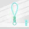 Lanyard anti-robo para teléfono móvil con nudo directo de fábrica, color caramelo, resorte en espiral, correa de muñeca, lanyard para mochila, suministro limitado