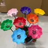 En Stock Sitio Independiente Estaca de Flor de Metal Hecha a Mano Estaca de Jardín de Metal Hecha a Mano