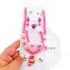 Estilo Océano Collar de Conchas para Niños Caracola Estrella de Mar Elemento Marino Sirena Niña Disfraz Joyería a Juego Princesa