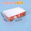 Caja Roja de Pollo Frito Coreano Caja de Pollo Entero Caja de Empaque para Llevar Empaque de Patas y Alas de Pollo Frito Caja de Empaque de Bolsa de Papel para Pollo Frito