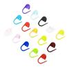 Atacadores de Marcação de Plástico Colorido por Atacado Pequenos Alfinetes Acessórios Ferramentas para Tricô de Lã Fivela de Posicionamento Multifuncional