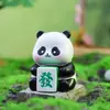 Caixa Surpresa Diária do Panda Huahua da Guolai Desenho Animado Criativo Urso Fofo Figura de Resina para Desktop Presente de Feriado